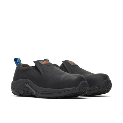 Mens Jungle Moc Leather Comp Toe Work Shoe Wide | Merrell Essential
