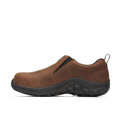 Men - Jungle Moc Leather Hi-Vis Carbon Fiber Low Wide Width - Slip Ons | Merrell Popular