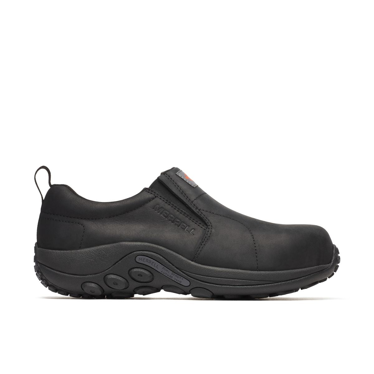 Men - Jungle Moc Leather Hi-Vis Carbon Fiber Low Wide Width - Slip Ons | Merrell Everyday