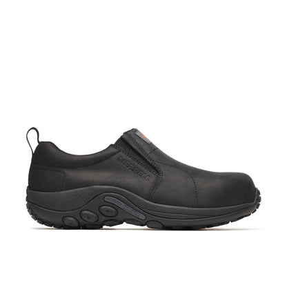 Men - Jungle Moc Leather Hi-Vis Carbon Fiber Low Wide Width - Slip Ons | Merrell Everyday