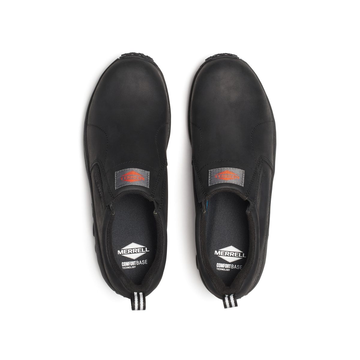 Men - Jungle Moc Leather Hi-Vis Carbon Fiber Low Wide Width - Slip Ons | Merrell Everyday