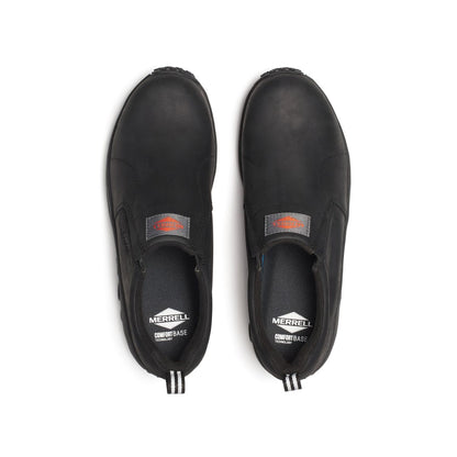 Men - Jungle Moc Leather Hi-Vis Carbon Fiber Low Wide Width - Slip Ons | Merrell Everyday