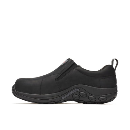 Men - Jungle Moc Leather Hi-Vis Carbon Fiber Low Wide Width - Slip Ons | Merrell Everyday