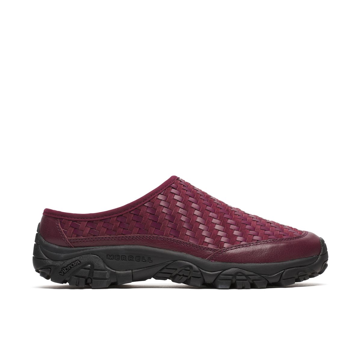 Unisex Moab 2 Slide Leather Woven 1TRL Casual Slip Ons | Merrell Exclusive