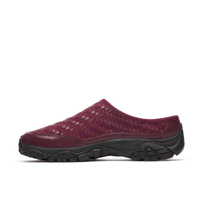Unisex Moab 2 Slide Leather Woven 1TRL Casual Slip Ons | Merrell Exclusive