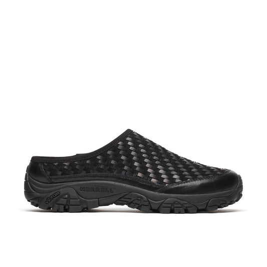 Unisex Moab 2 Slide Leather Woven 1TRL Casual Slip Ons | Merrell Classic