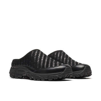 Unisex Moab 2 Slide Leather Woven 1TRL Casual Slip Ons | Merrell Classic