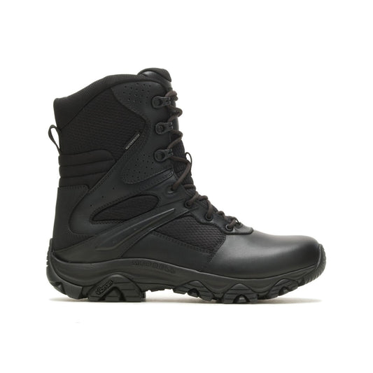 Men Moab 3 8" Tactical Zip Waterproof Wide Boots | Merrell Everyday