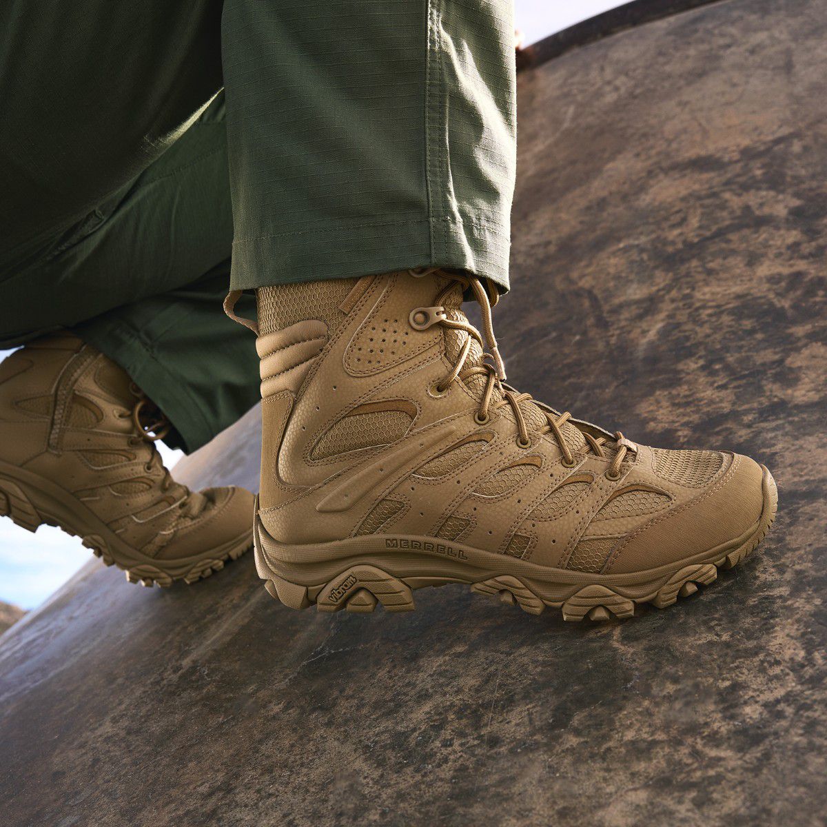 Men's Moab 3 8" Tactical Zip Waterproof Boot | Merrell Trending