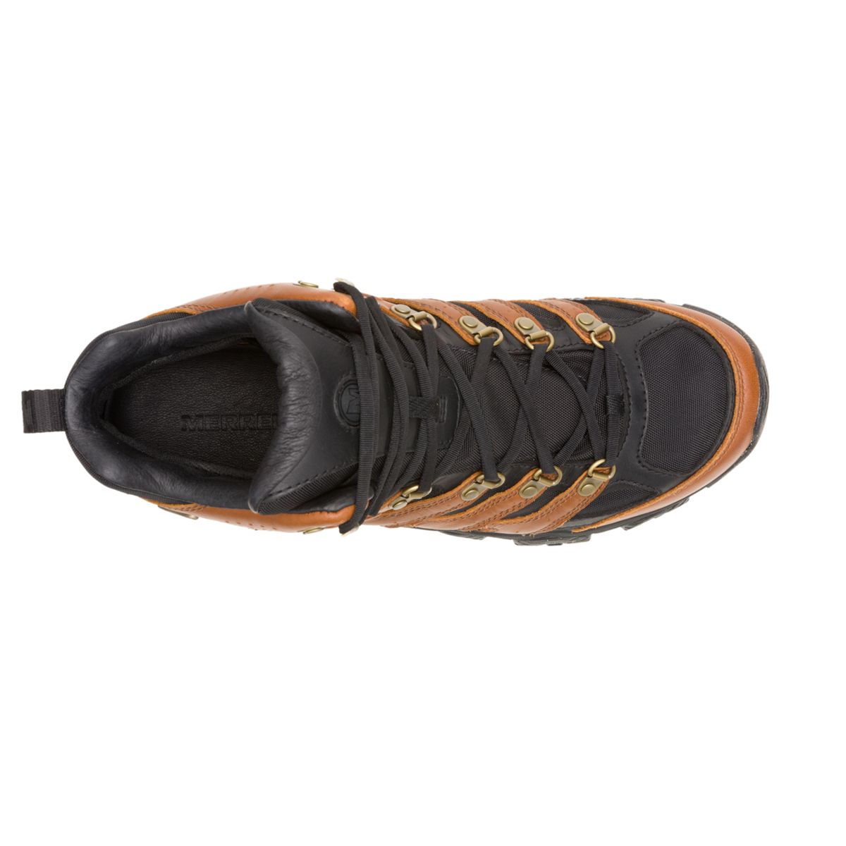 Men - Moab 3 Luxe Leather Mid Waterproof - Boots | Merrell Featured