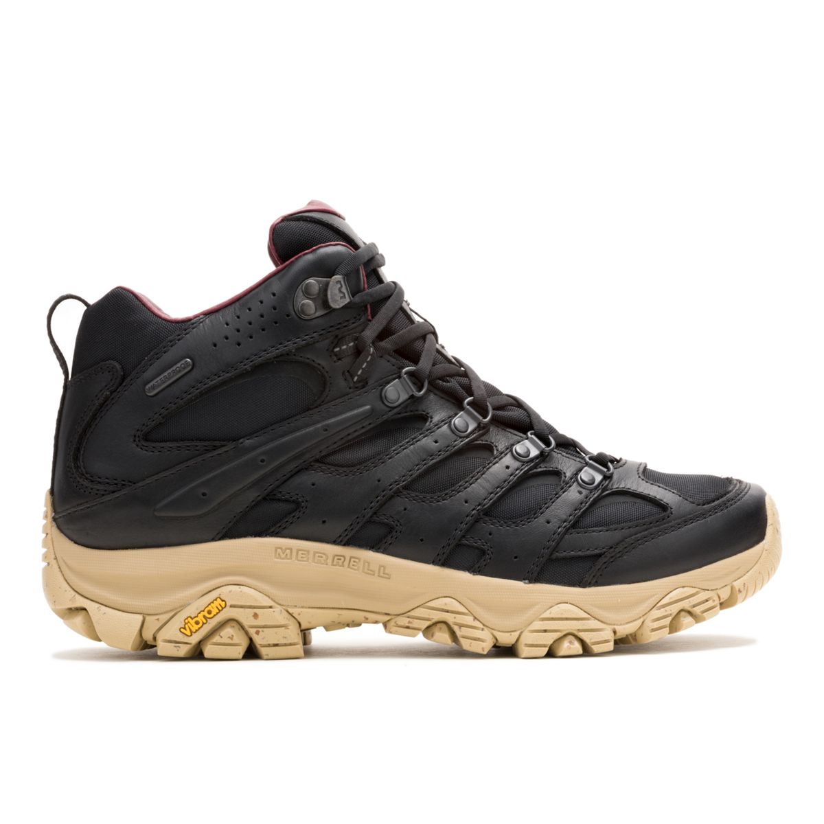 Men - Moab 3 Luxe Leather Mid Waterproof - Boots | Merrell Popular