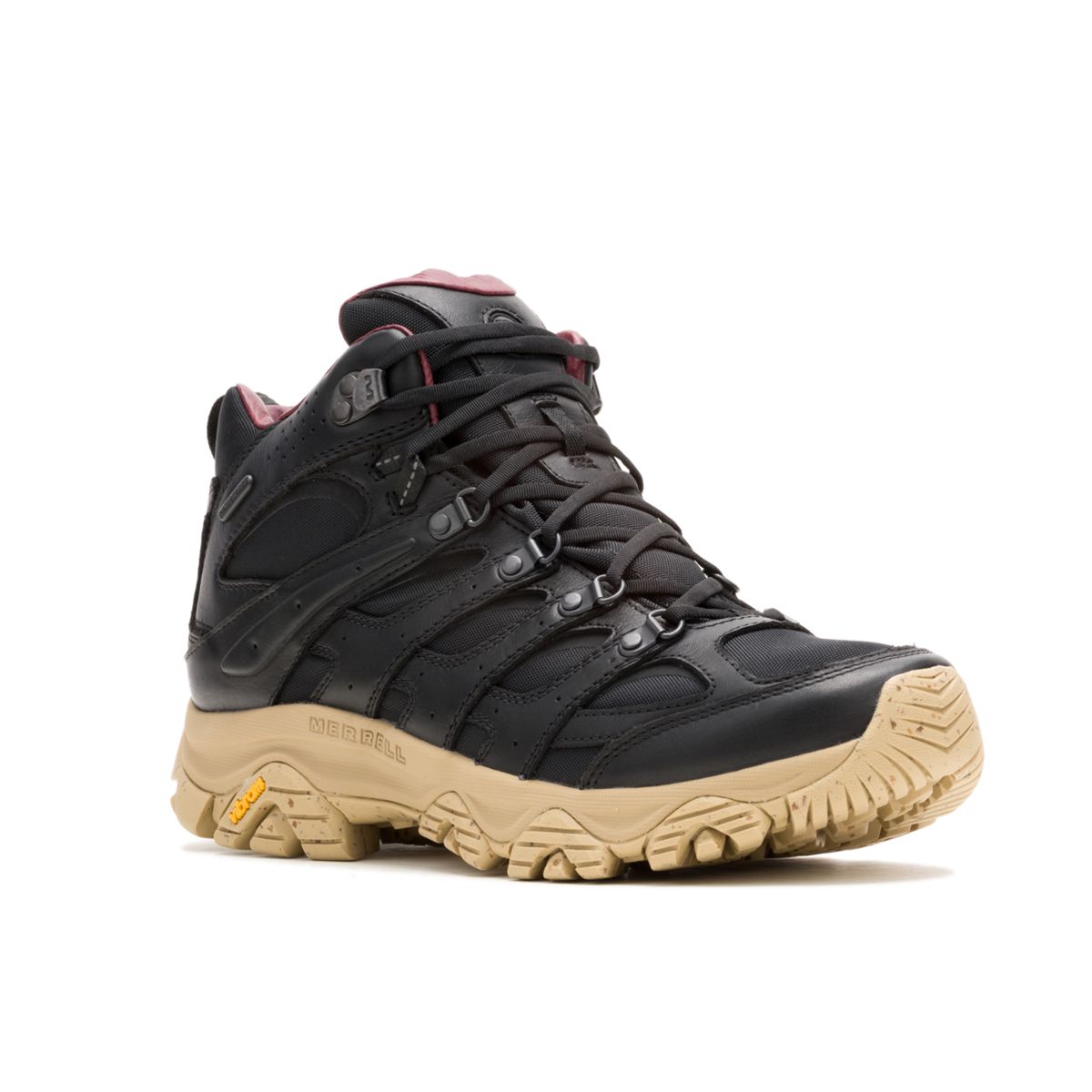 Men - Moab 3 Luxe Leather Mid Waterproof - Boots | Merrell Popular