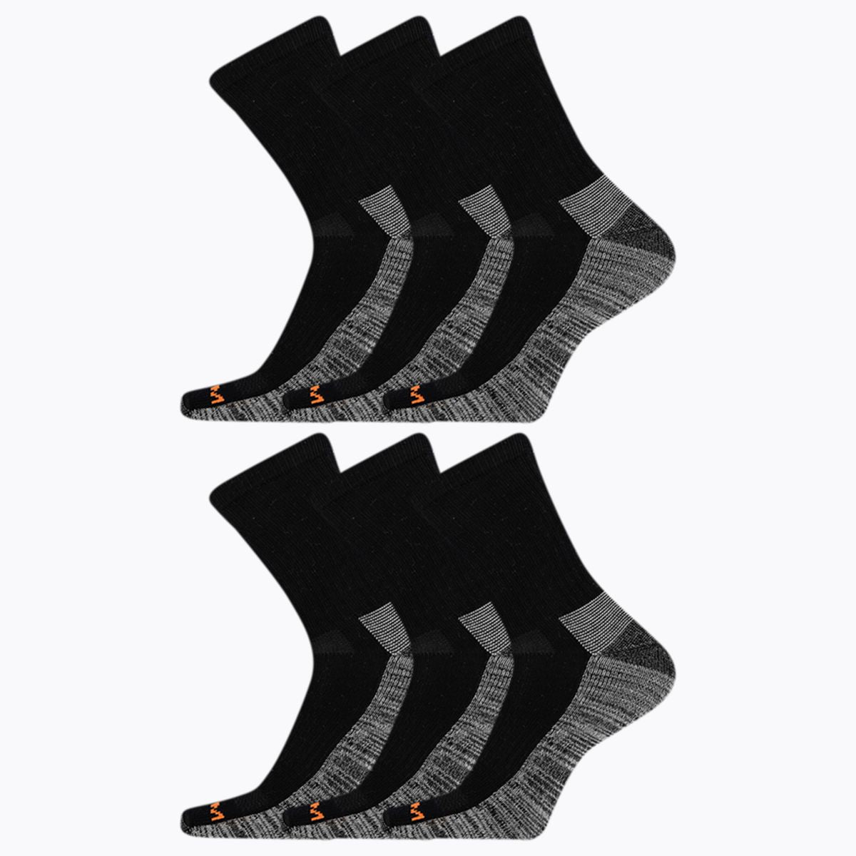 Work Crew Sock 6 Pack - Socks | Merrell Signature