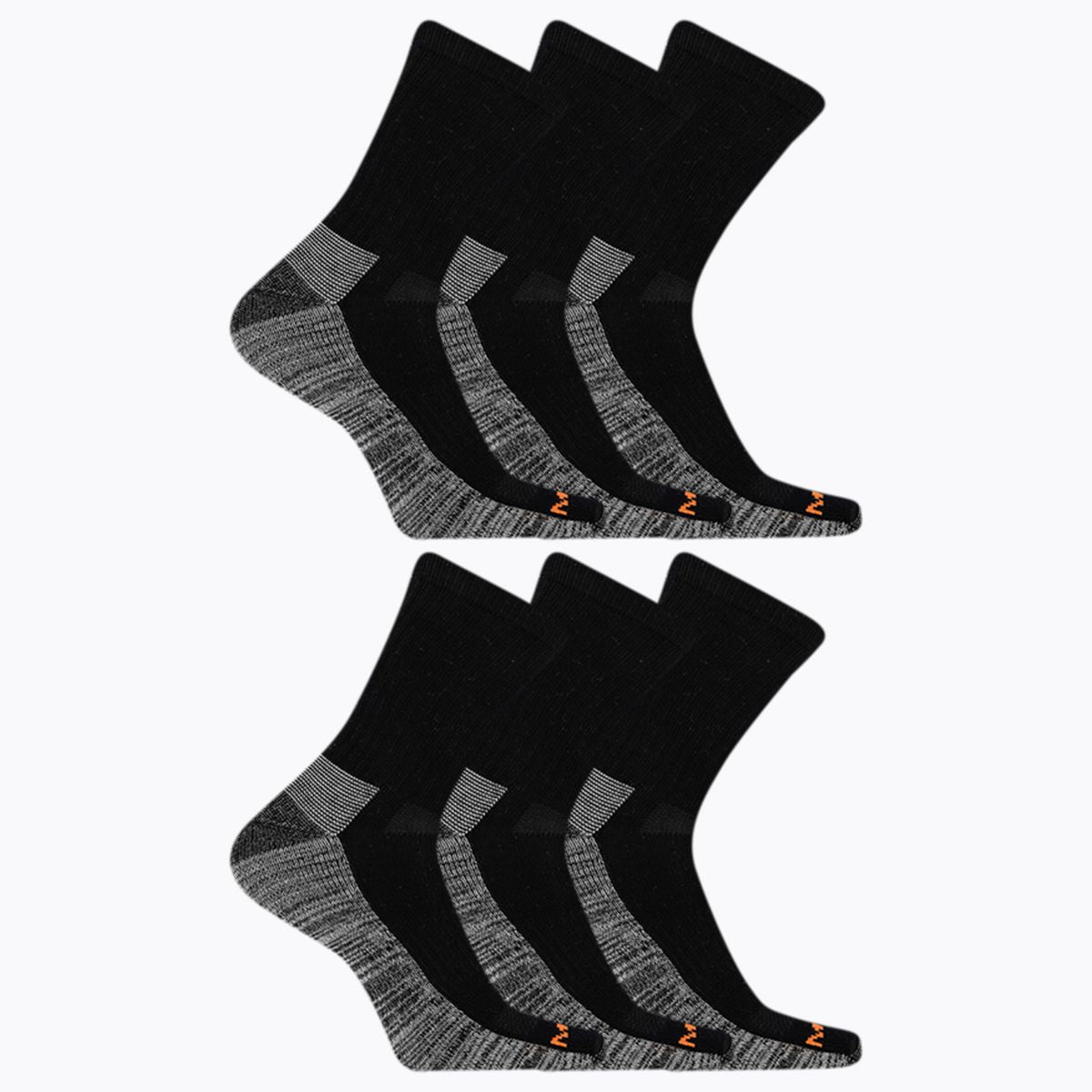 Work Crew Sock 6 Pack - Socks | Merrell Signature