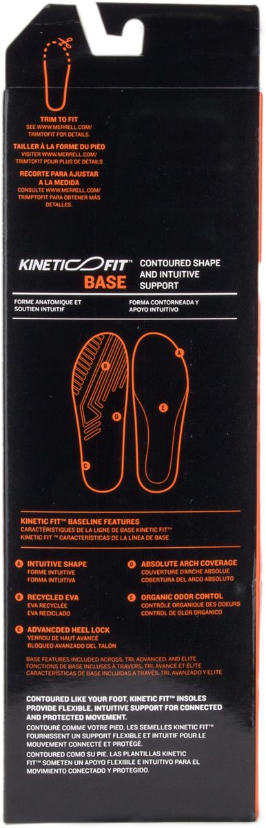 Men's Kinetic Fit Base Footbed Insoles | Merrell Great Value