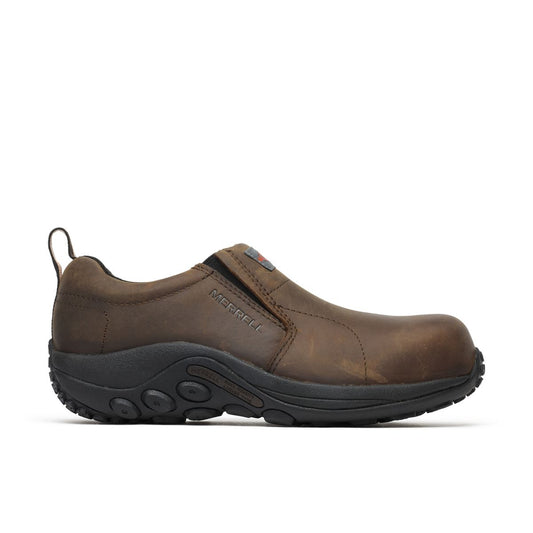 Women Jungle Moc Leather Comp Toe Work Shoe | Merrell Essential