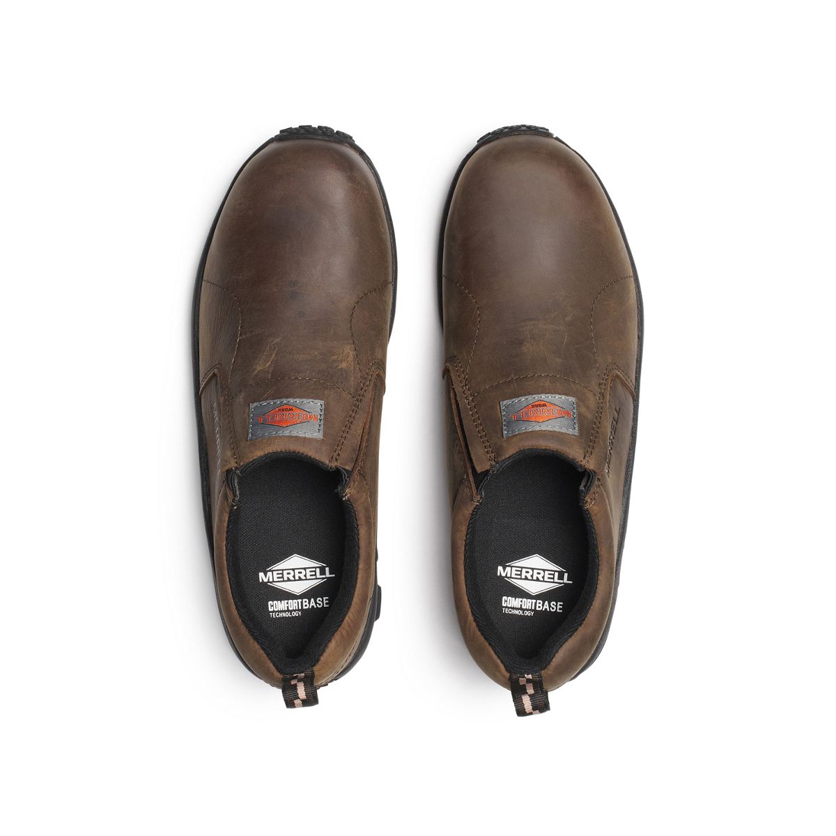 Women Jungle Moc Leather Comp Toe Work Shoe | Merrell Essential