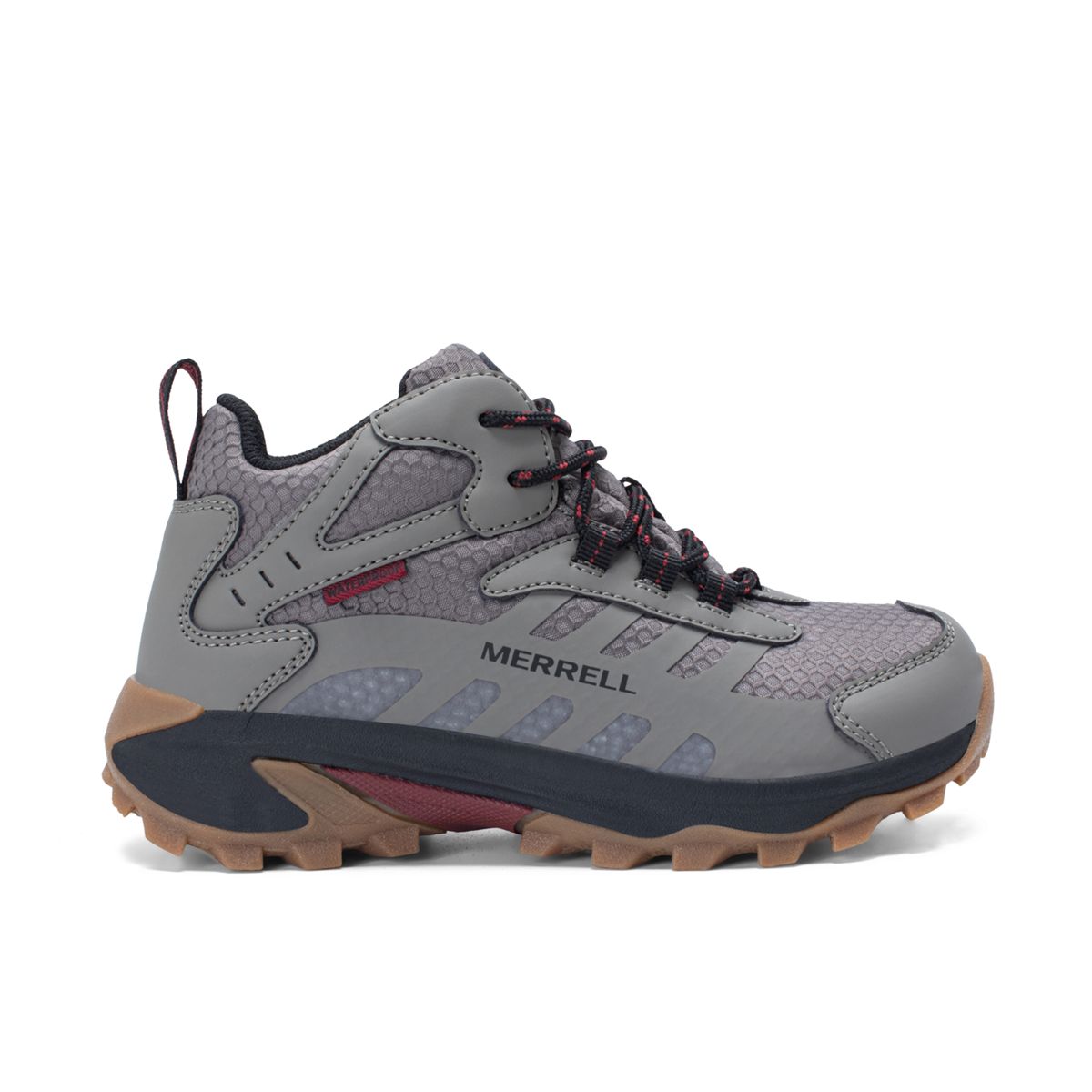 Kid - Moab Speed 2 Mid Waterproof - Athletics BK | Merrell New