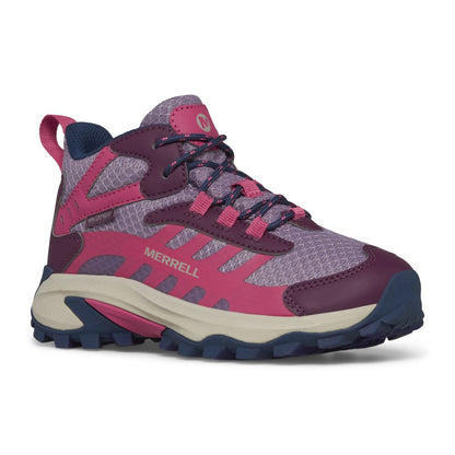 Kid - Moab Speed 2 Mid Waterproof - Athletics BK | Merrell Best Seller