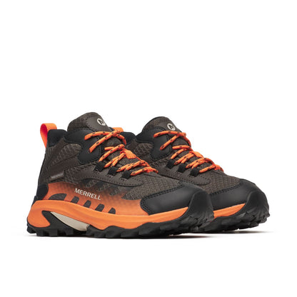 Kid - Moab Speed 2 Mid Waterproof - Athletics BK | Merrell Recommended