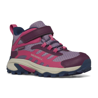 Big Kid Moab Speed Mid 2 A/C Waterproof - Boots BK | Merrell Essential